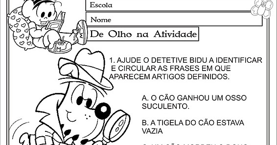 O que e artigo indefinido
