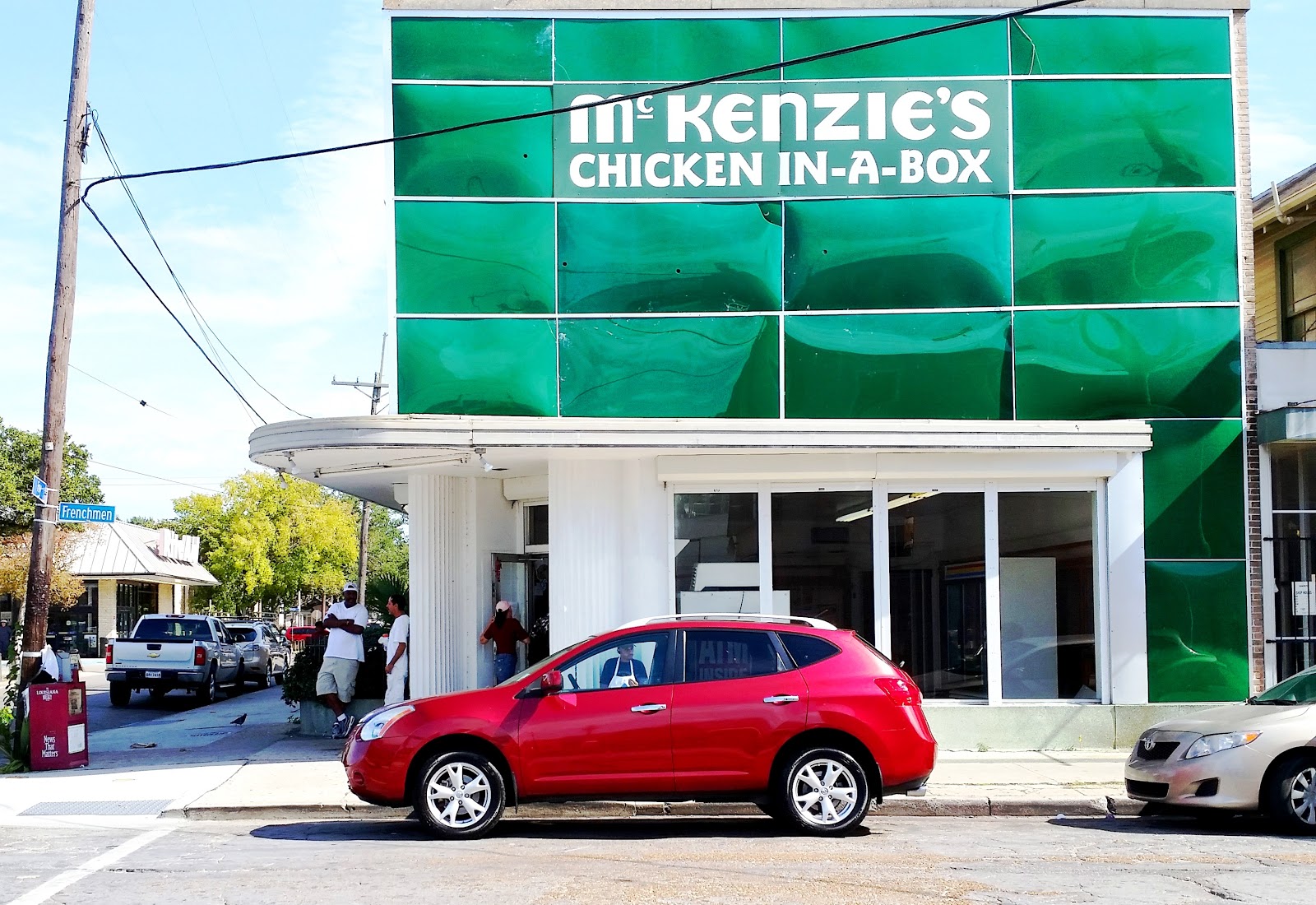 angels and people, life in New Orleans McKenzie's Chicken inabox