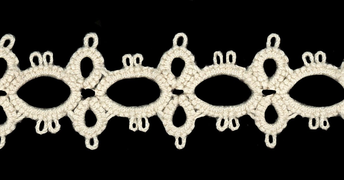 The ShuttleSmith Tatting Historical Split Ring Tatting Pattern 5