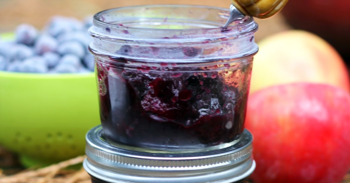 Blue Kale Road Blueberry Apple Jam