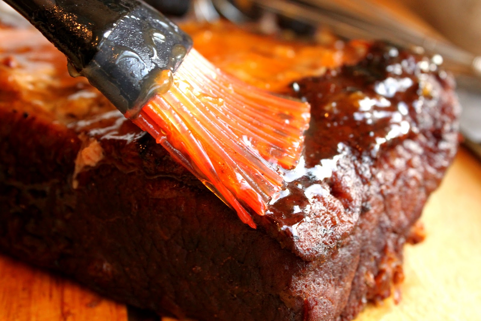 The Best Braised Beef Brisket with BourbonPeach Glaze A Feast For
