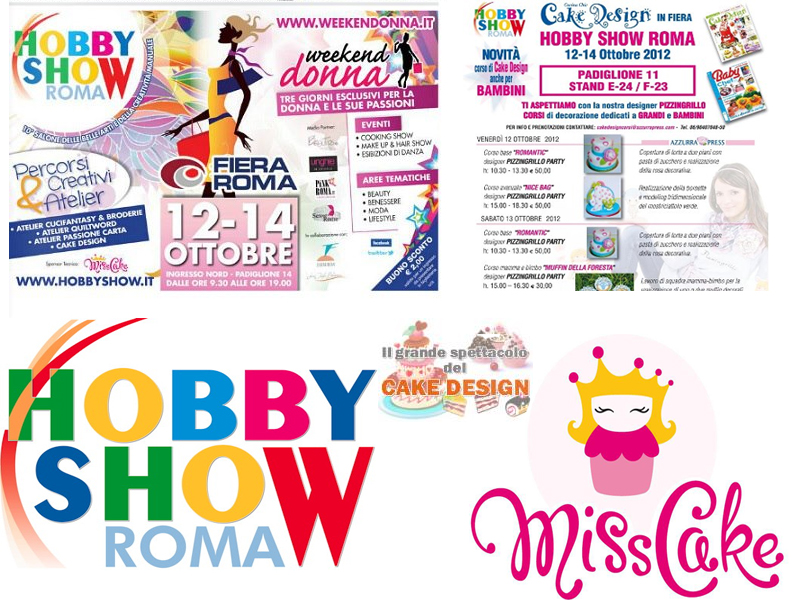 Le Ricette di Muffin&Dolcetti ? ? : Cake Design Show a Roma!