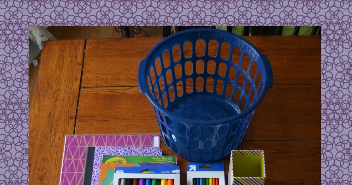 Mommiedom Office Supply Gift Basket