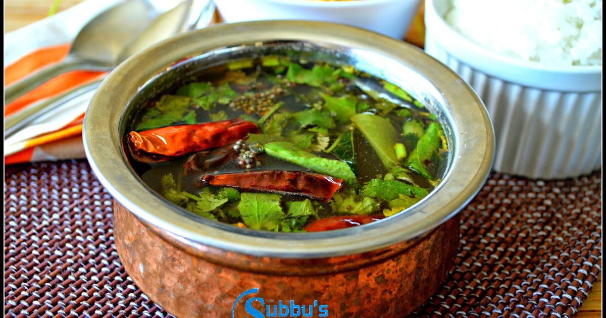 Kottu Rasam Subbus Kitchen