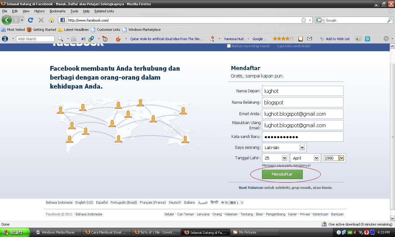 Cara Membuat Akun Facebook
