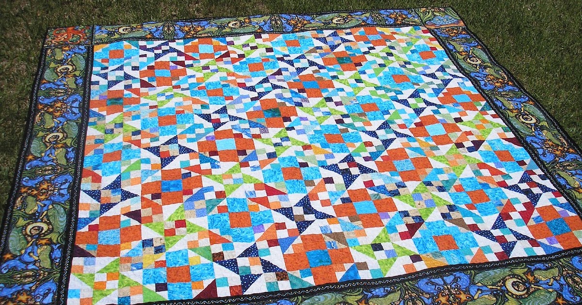 Another Day In Pensacola The quilt on my bed