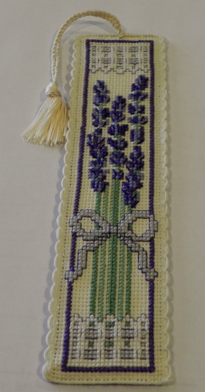 Seams Sew Creative Cross stitch bookmark
