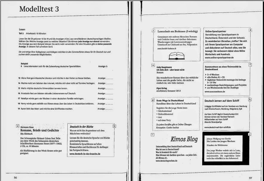 Goethe Zertifikat B1 Modelltest Pdf Download