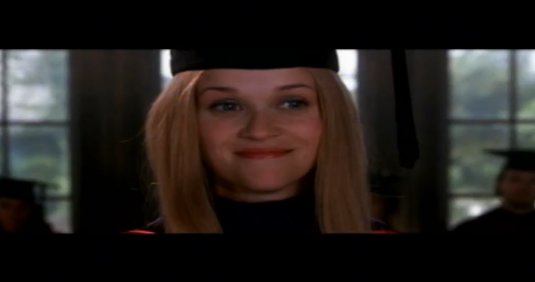 Elle woods graduation cap picture