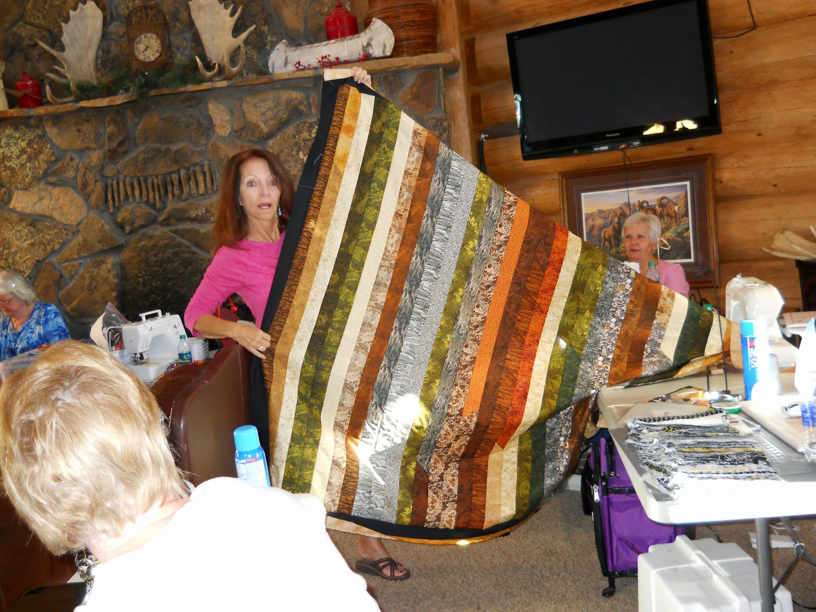 Grayson Country Quilters September 2014 Quilt Retreat