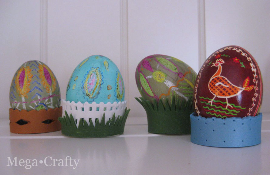 Mega•Crafty Polymer Clay Egg Stand