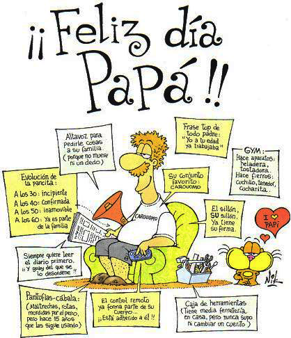 feliz día del padre