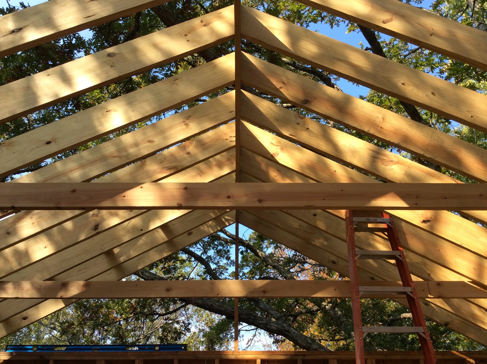 Ozarks Crescent Mural Cathedral Ceiling Rafters