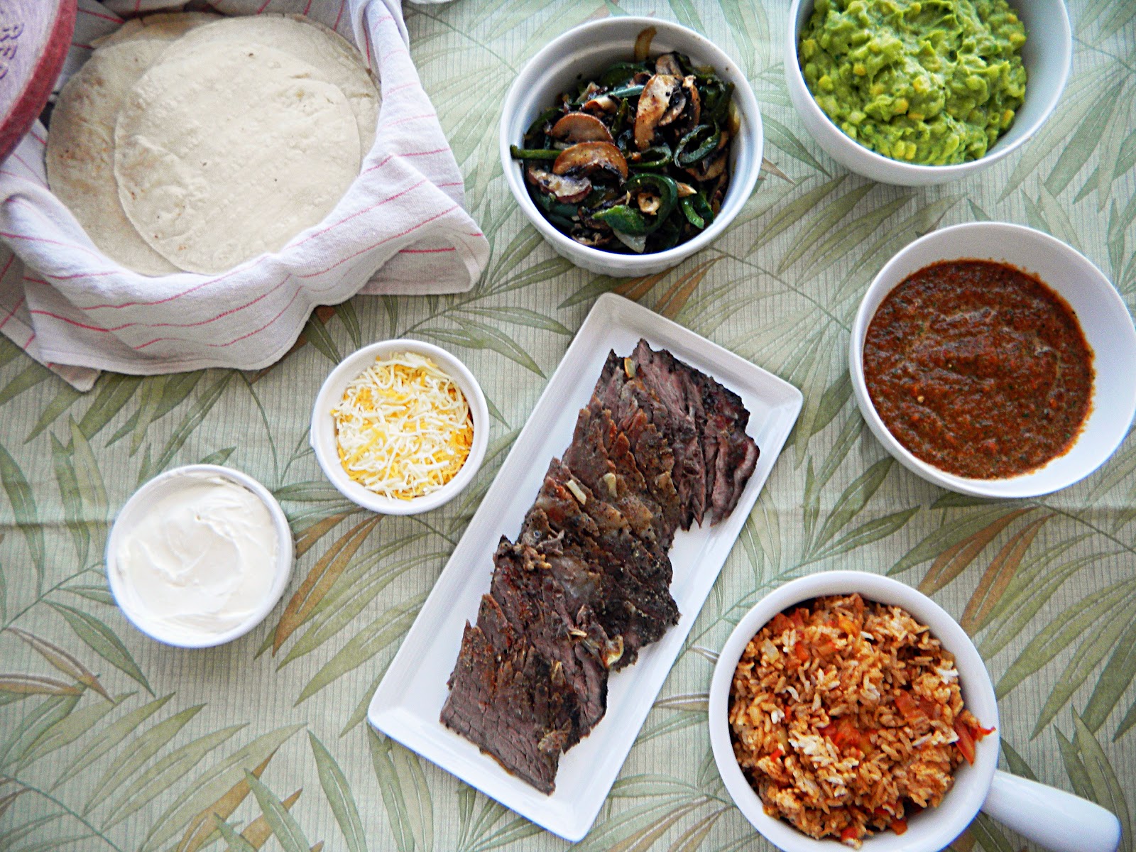 Wild Mushroom, Flank Steak and Poblano tacos Cherry on my Sundae