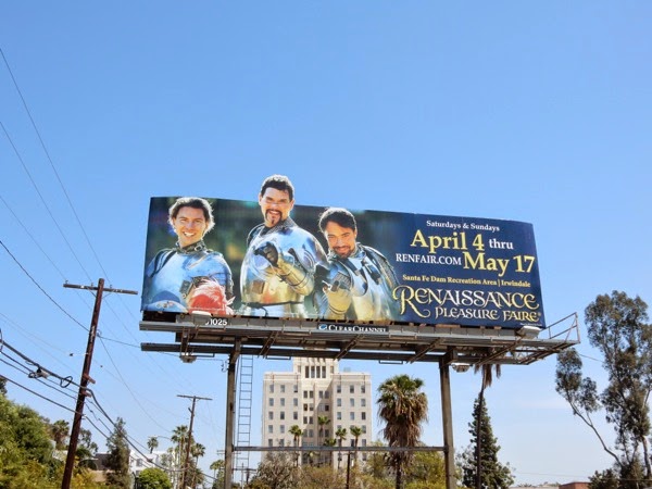 Renaissance Pleasure Faire billboard 2015 Renaissance Pleasure Faire billboard 2015