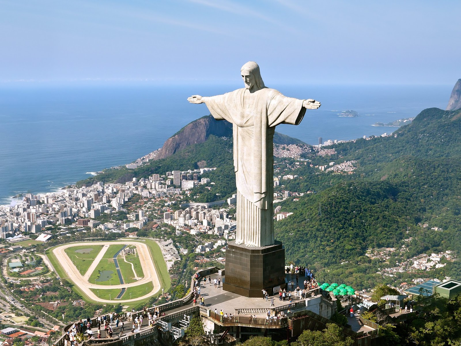 The statue of Christ in Rio de Janeiro - a new wonder of the world The statue of Christ in Rio de Janeiro - a new wonder of the world