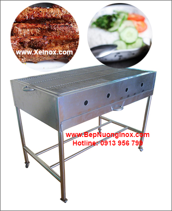 Bếp nướng than củi inox BN168 Bếp nướng than củi inox BN168