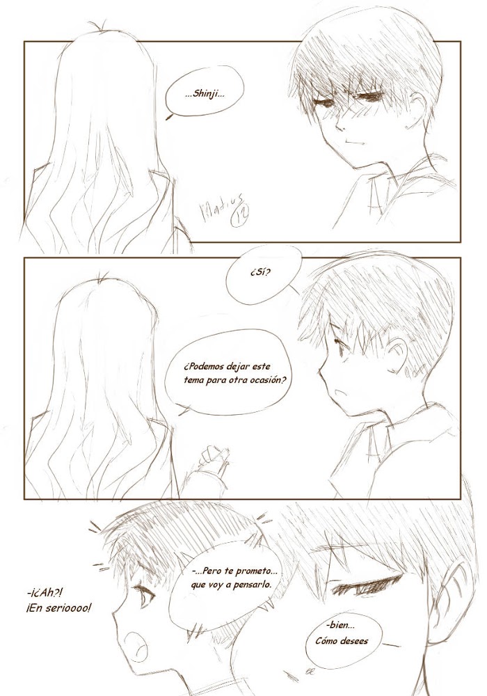 Asuka, Shinji, Misato Doujin meximanga spanish