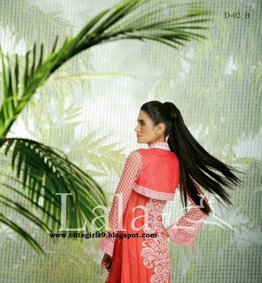 La Femme by Lala Spring-Summer Lawn 2015 www.maaod.blogspot.com La Femme by Lala Spring-Summer Lawn 2015