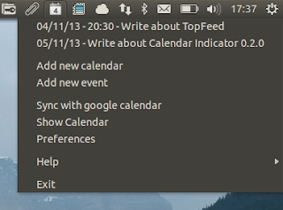 Google Calendar Indicator Ubuntu