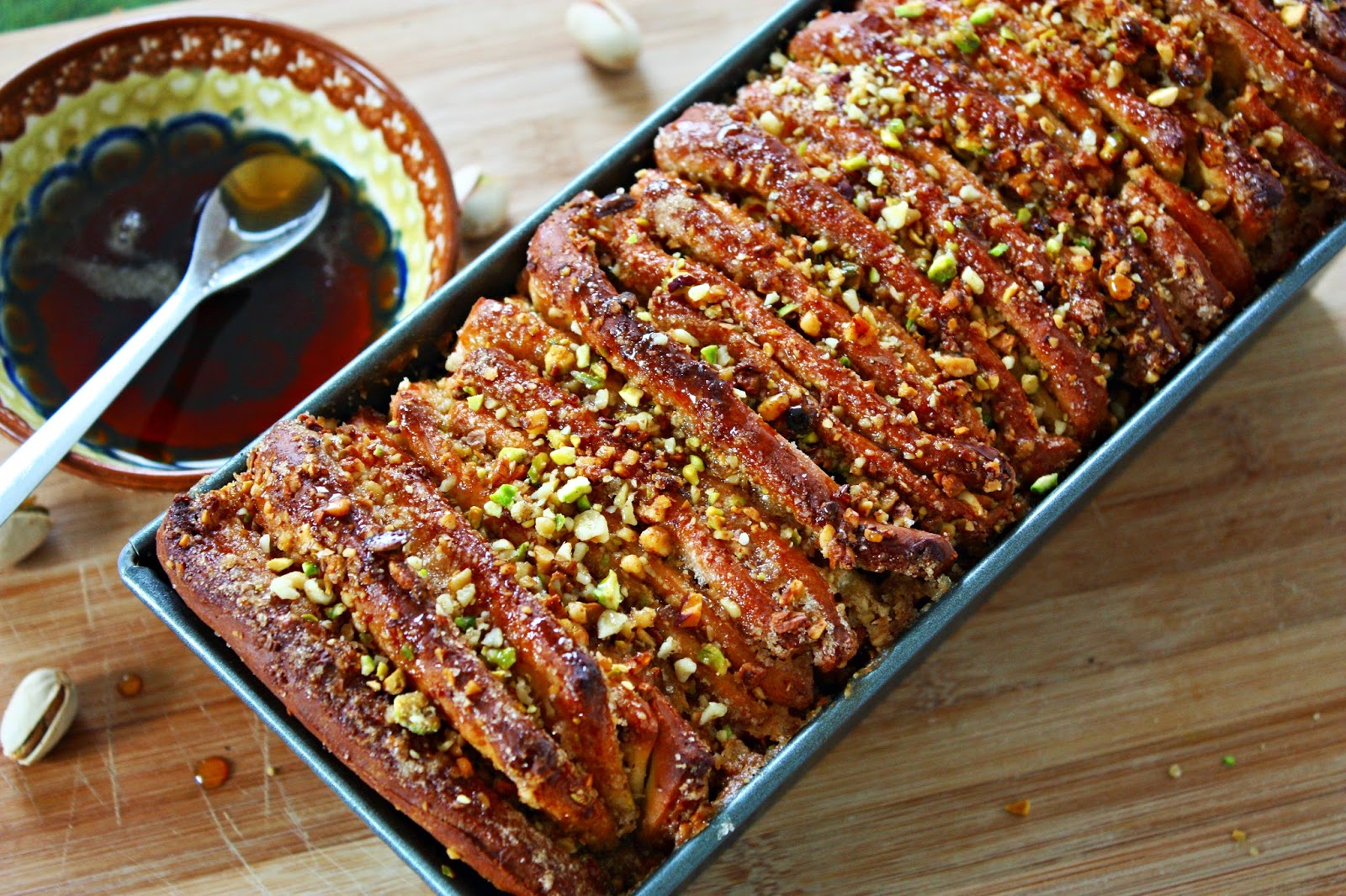 Baklava Pull Apart Bread Baklava Pull Apart Bread