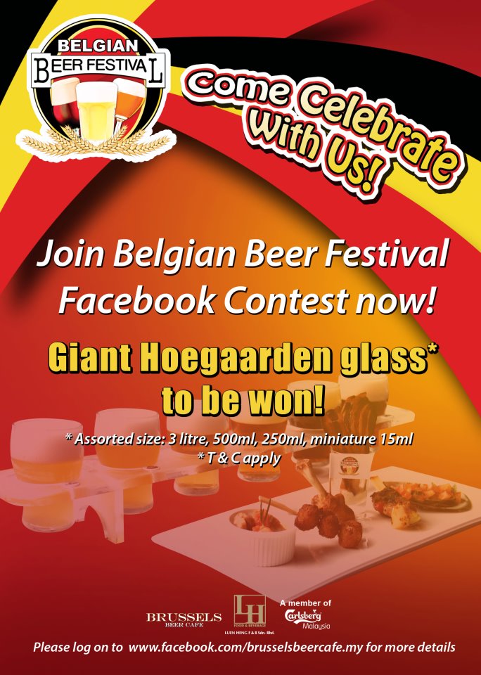 The Launch of Belgian Beer Festival Brussels Beer Cafe, Jaya One, PJ