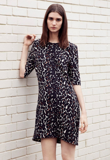 whistles blue and white dress