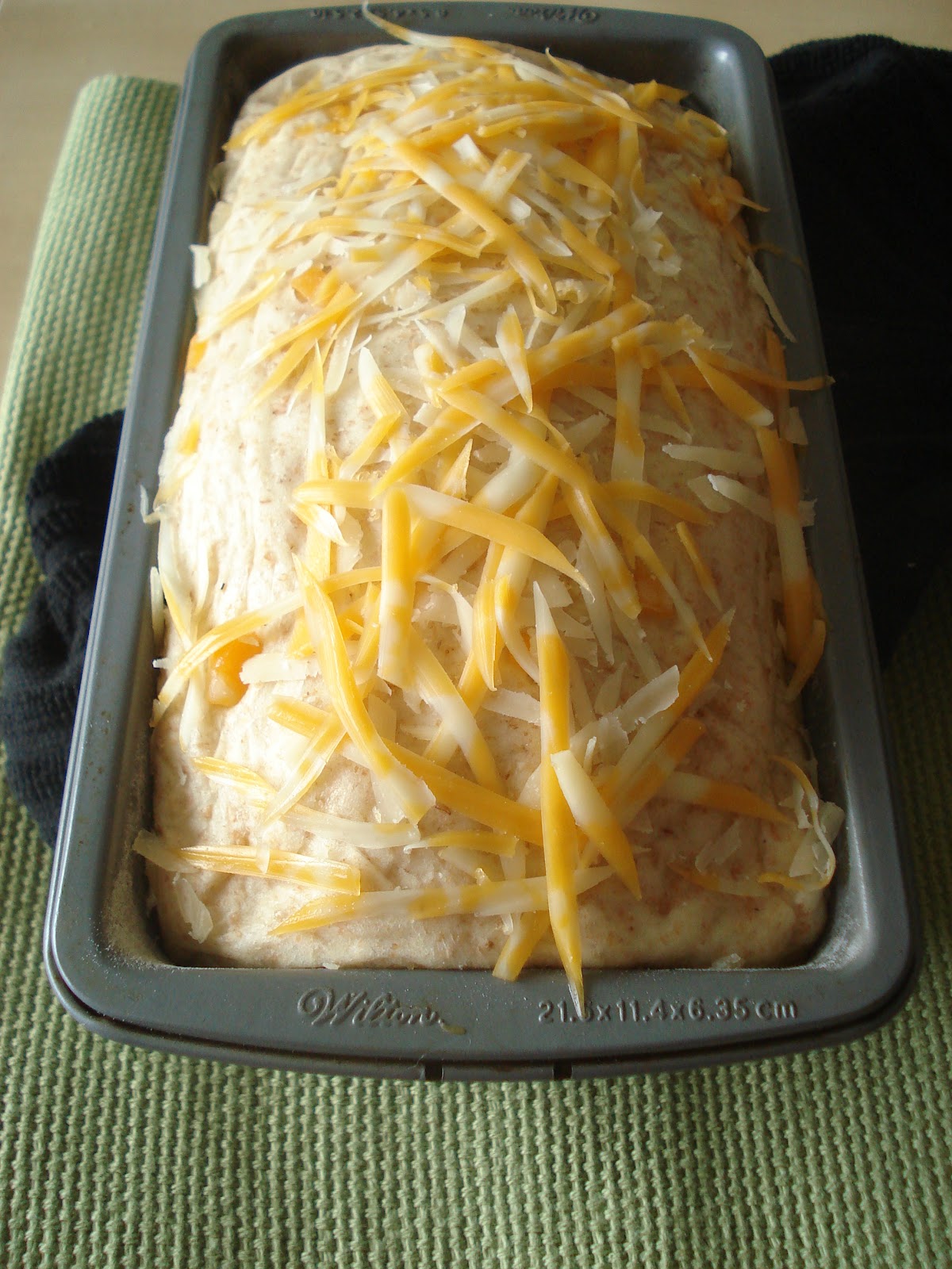 Sweet Treats & Healthy Eats Whole Wheat Cheese Bread