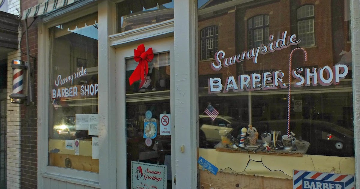 Around Roanoke, VA (A Daily Photo Blog) Rubbish Tuesday Sunnyside Barber Shop