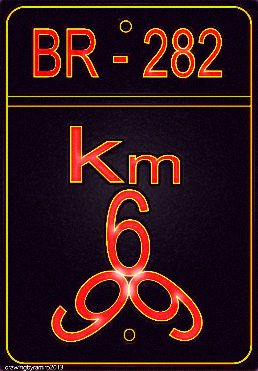 Átimos Ótimos Km 666 da BR282 um grande mistério.