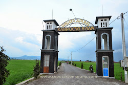 Pintu masuk kampung rawa
