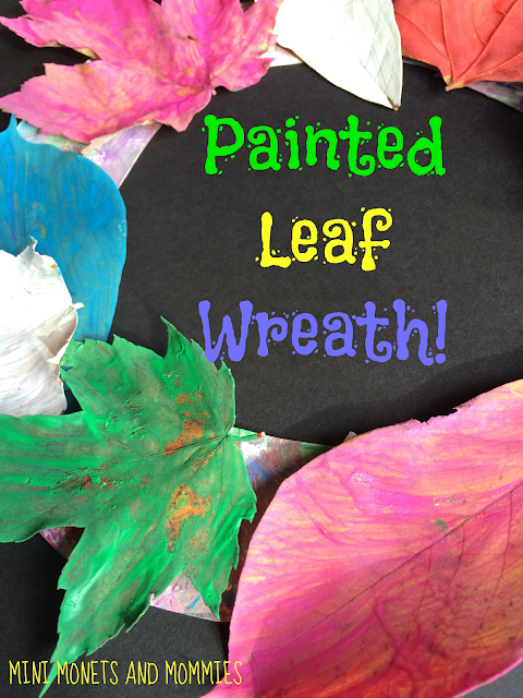Leaf Wreath Fall art-making