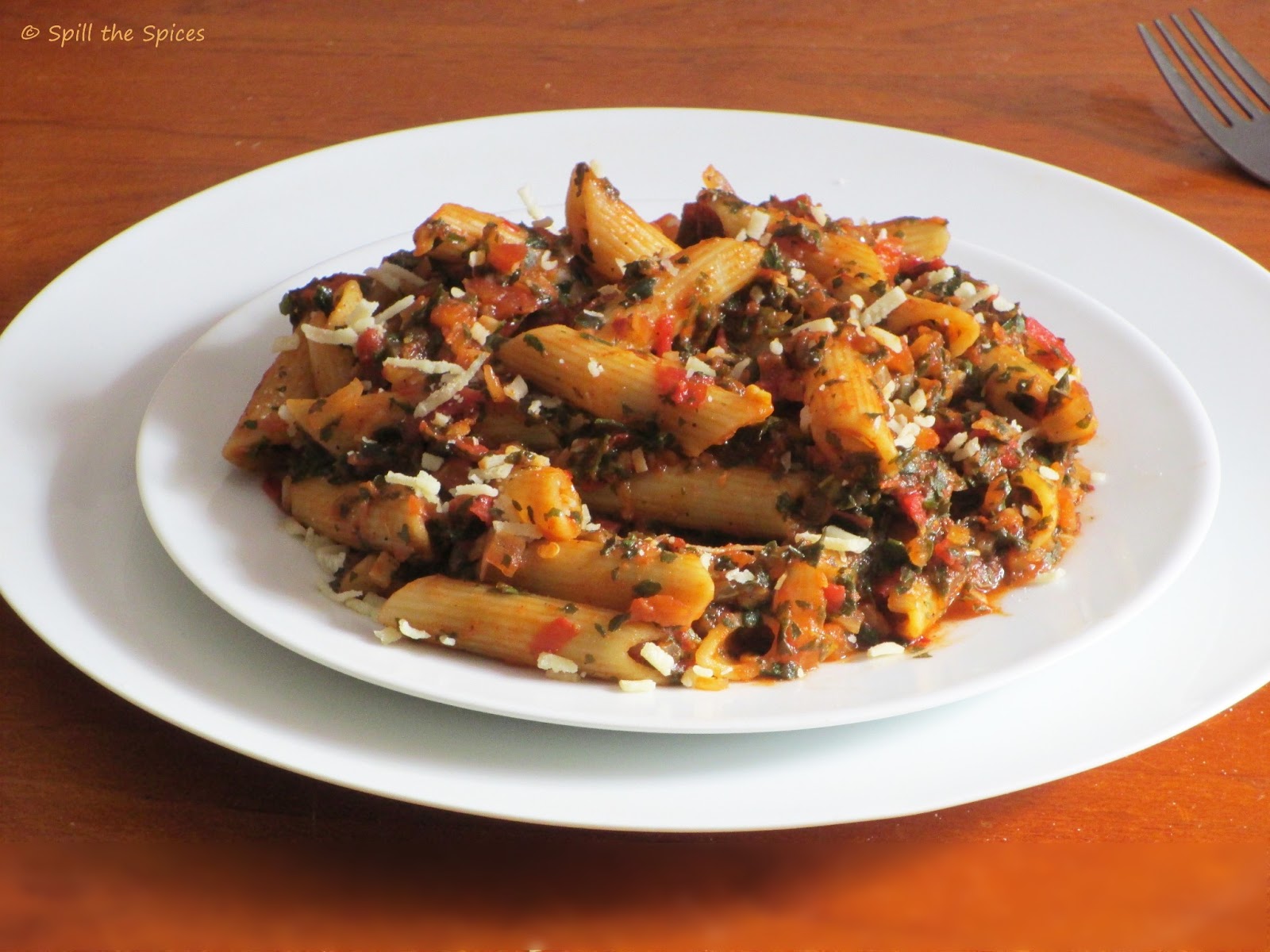 Tomato Parsley Penne Pasta Spill the Spices