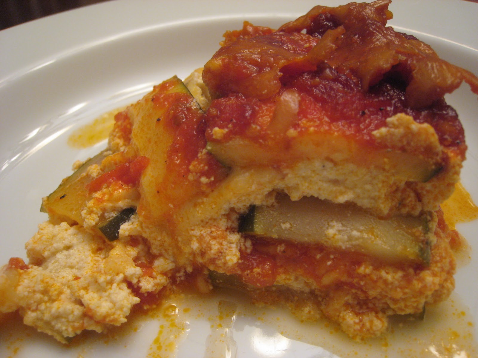 The Garlic Press No Noodle Zucchini Lasagna