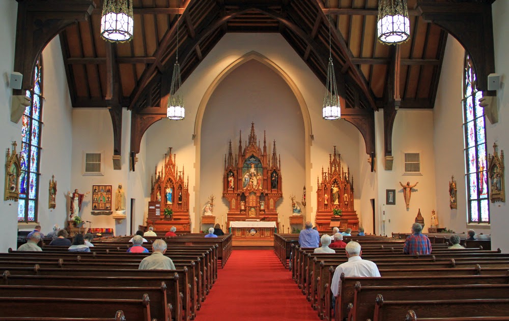 Snup's View From the Back Pew St. Boniface Fort Smith