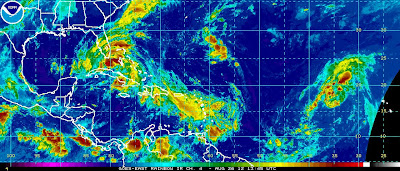 Tropical Storm Isaac from the NOAA.