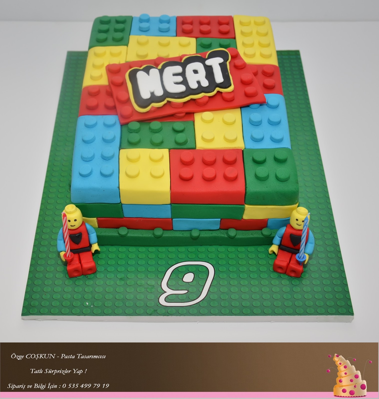 Tatlı Sürprizler Yap!!! NO2 LEGO PASTA
