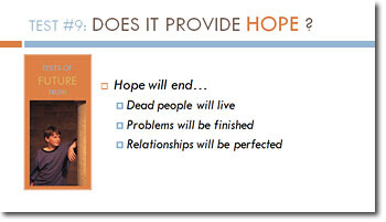 Does it provide hope? Does it provide hope?