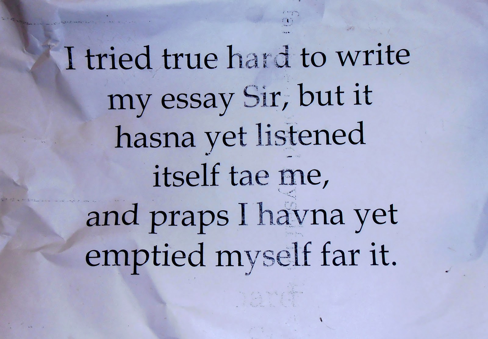 Topics for evaluation essays