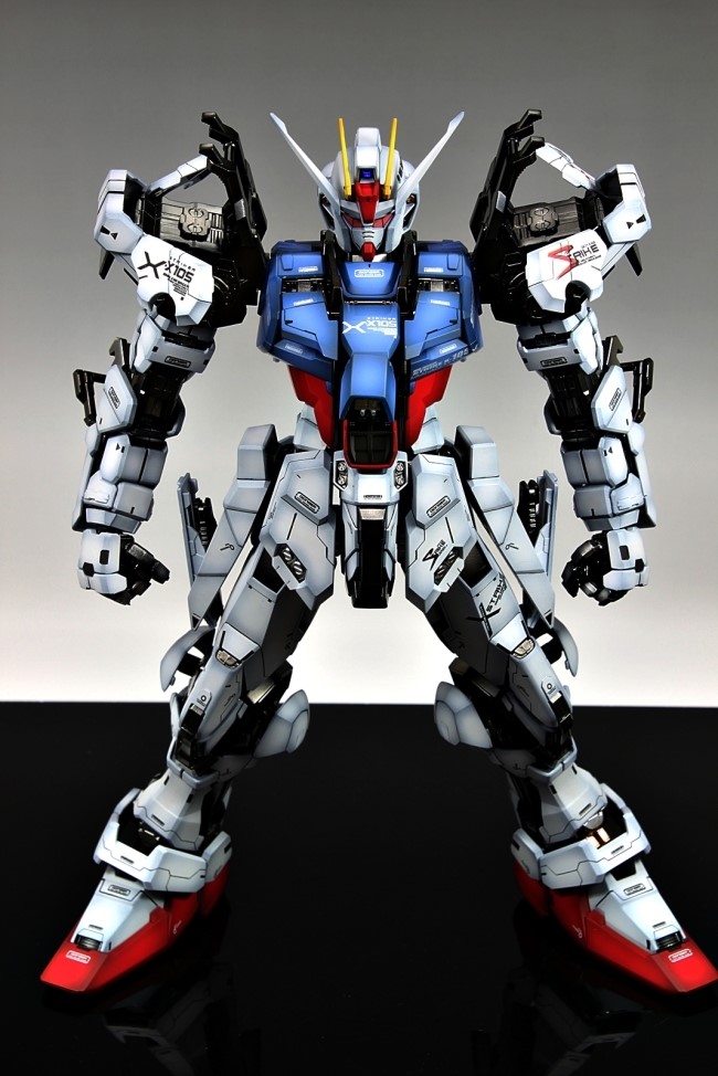 GUNDAM GUY PG 1/60 GATX105 Strike Gundam Painted Build