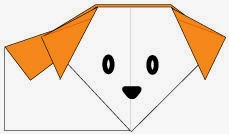 Bước 8: Vẽ mắt, mũi để hoàn thành cách xếp con Chó bằng giấy origami đơn giản. Bước 8: Vẽ mắt, mũi để hoàn thành cách xếp con Chó bằng giấy origami đơn giản.