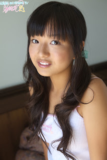 Mayumi Yamanaka Japanese Cute Idol Sexy White Sleeping Dress Fashion