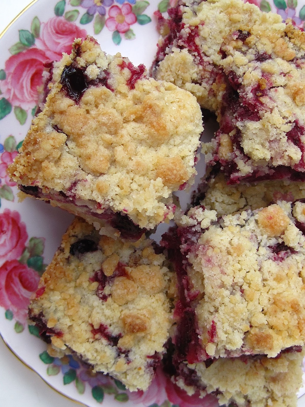 Tea With Friends A new teatime treat Blueberry Crumb Bars