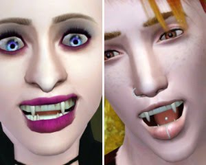 Vampire Fangs by Aikea Guinea