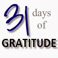 31 Days of Gratitude 31 days of gratitude