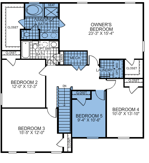 Rosemont With Ryan Homes Floorplan