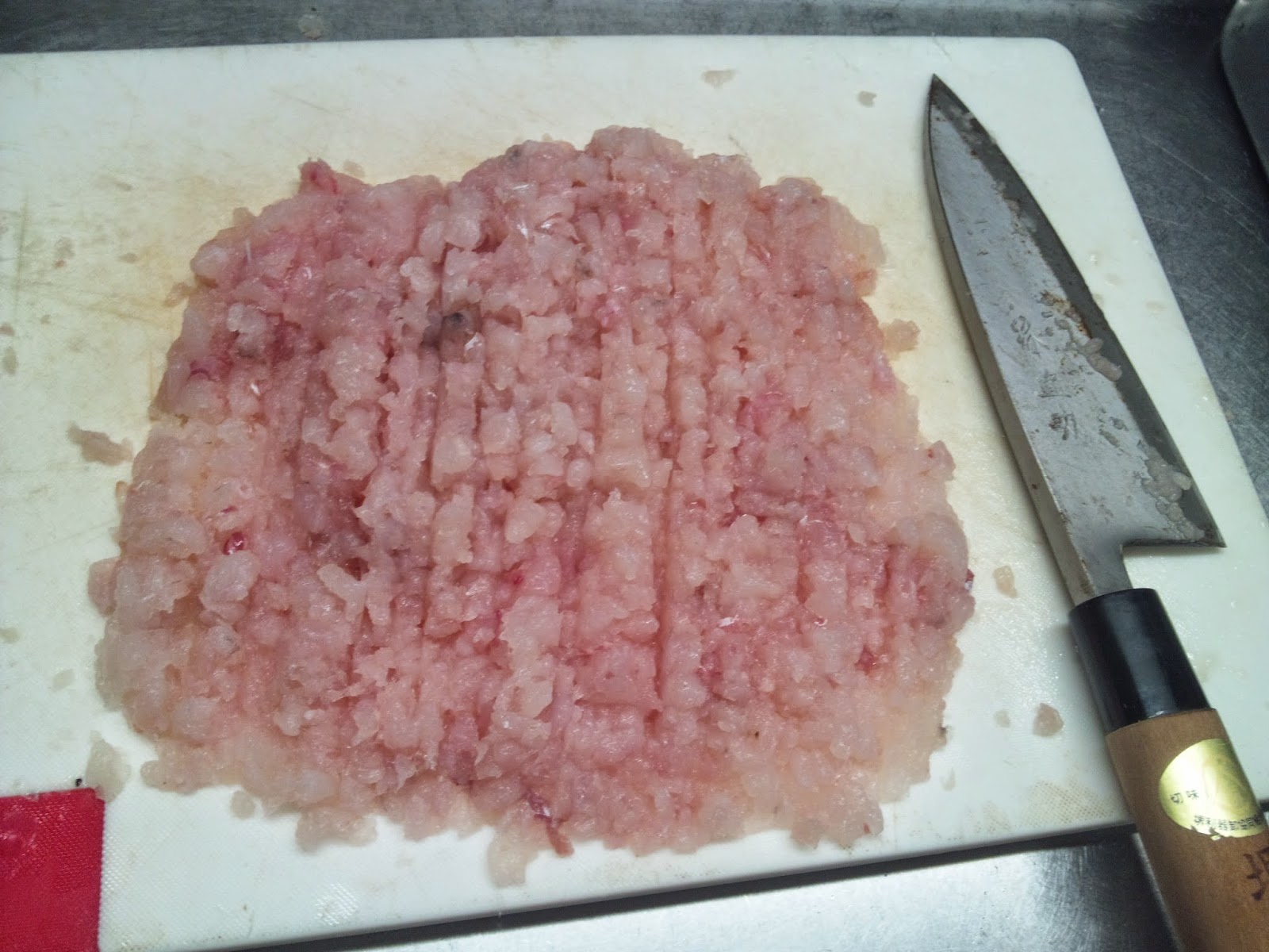 釣りガサブログ エソの刺身