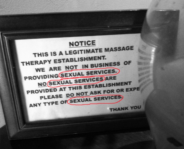 Greetings from Texas A Non Sexual Massage