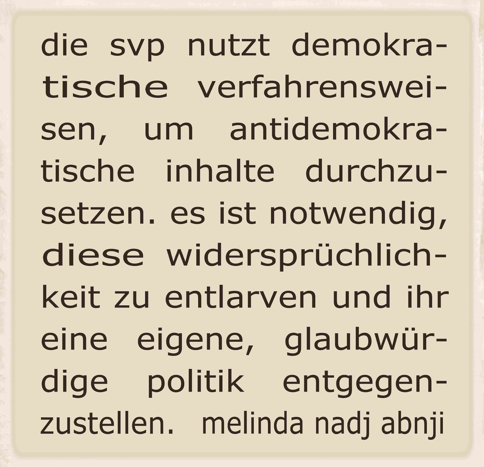 DIE ZEIT emil steinberger wahlen widmer-schlumpf mischa vetere nadji DIE GEISTIGE REVOLUTION 2011ch