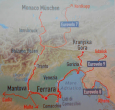 Provincia di Ferrara - EuroVelo 7 e EuroVelco 8